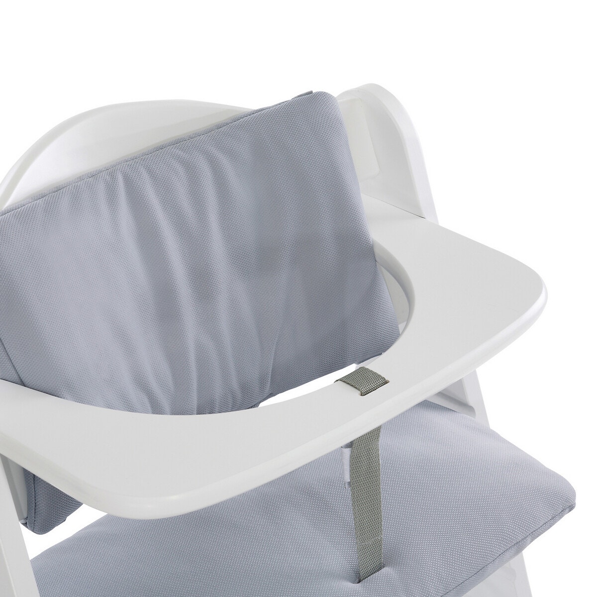 Coussin de chaise haute Deluxe gris imprimé gris, HAUCK