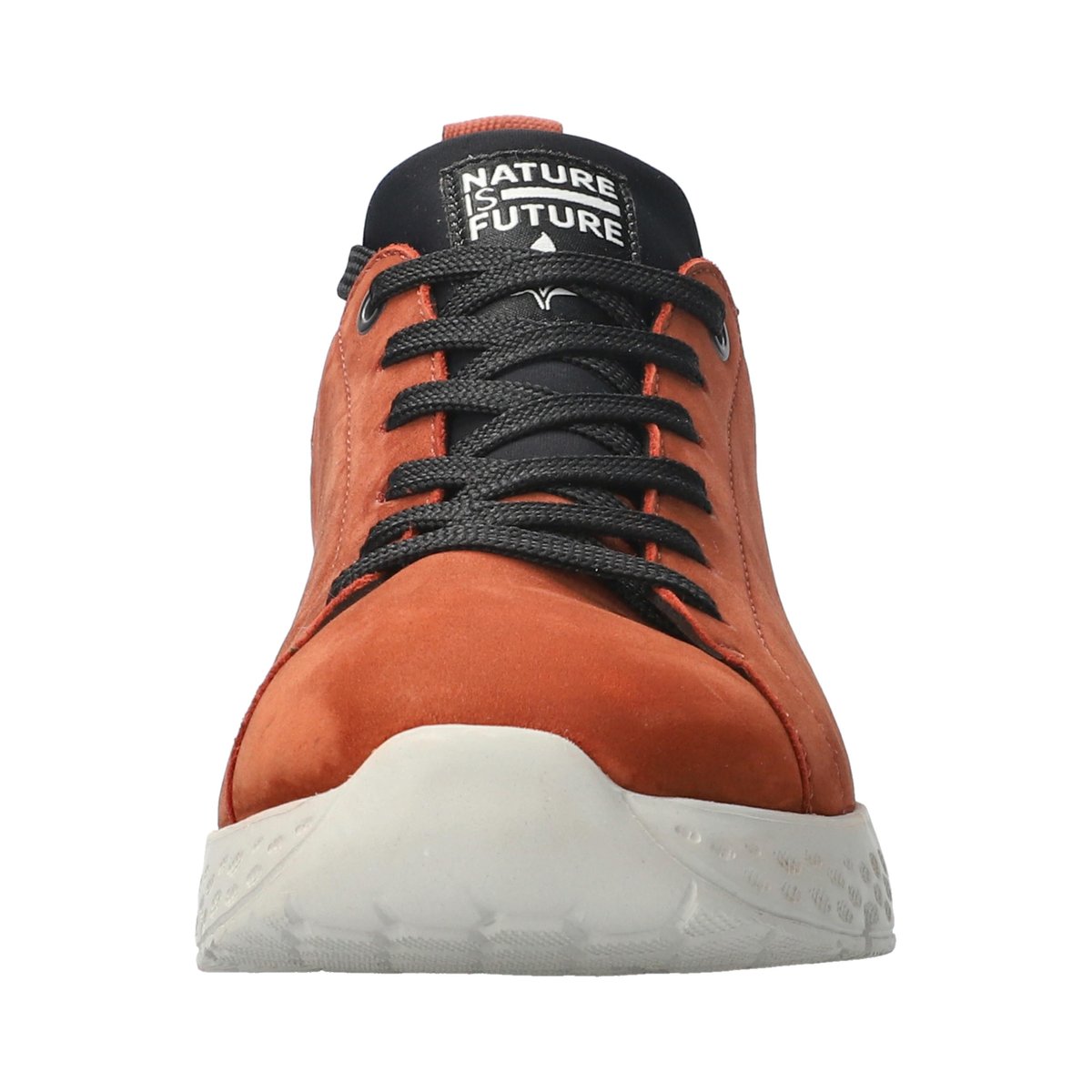 Baskets en cuir / textile WOODY rouille p5141361, MEPHISTO