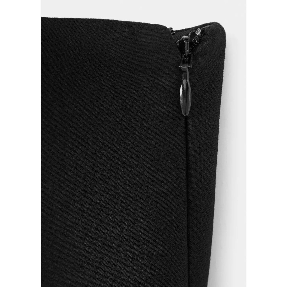 Top bustier noir, MANGO