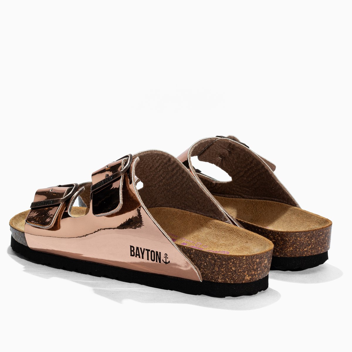 Sandales ATLAS rose-or, BAYTON