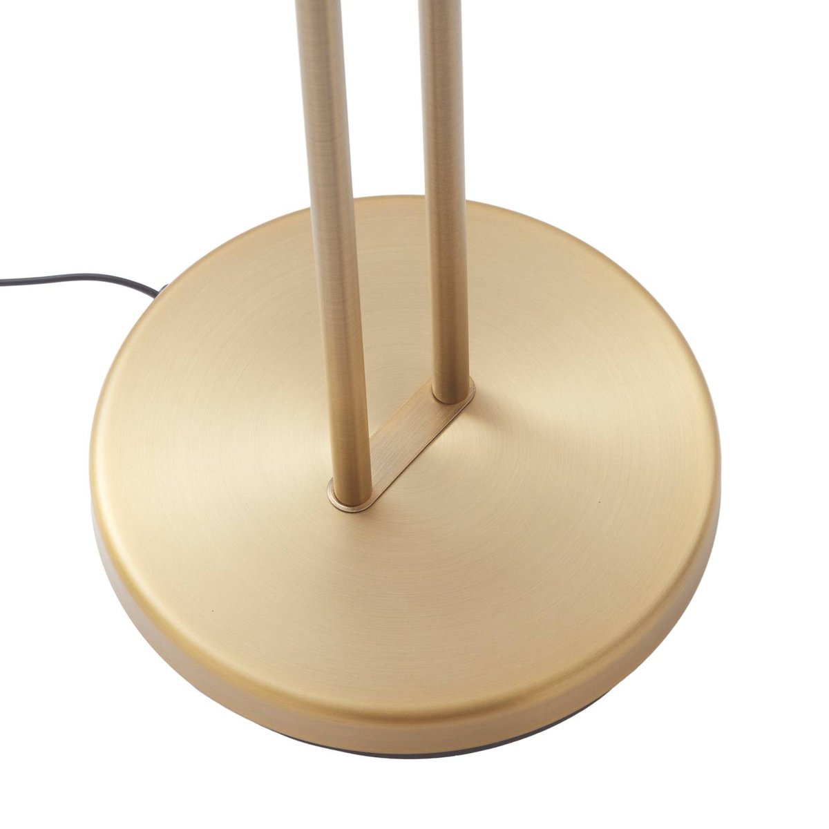 Lampadaire en métal moderneLED, Josefin bronze, blanc givré, LINDBY