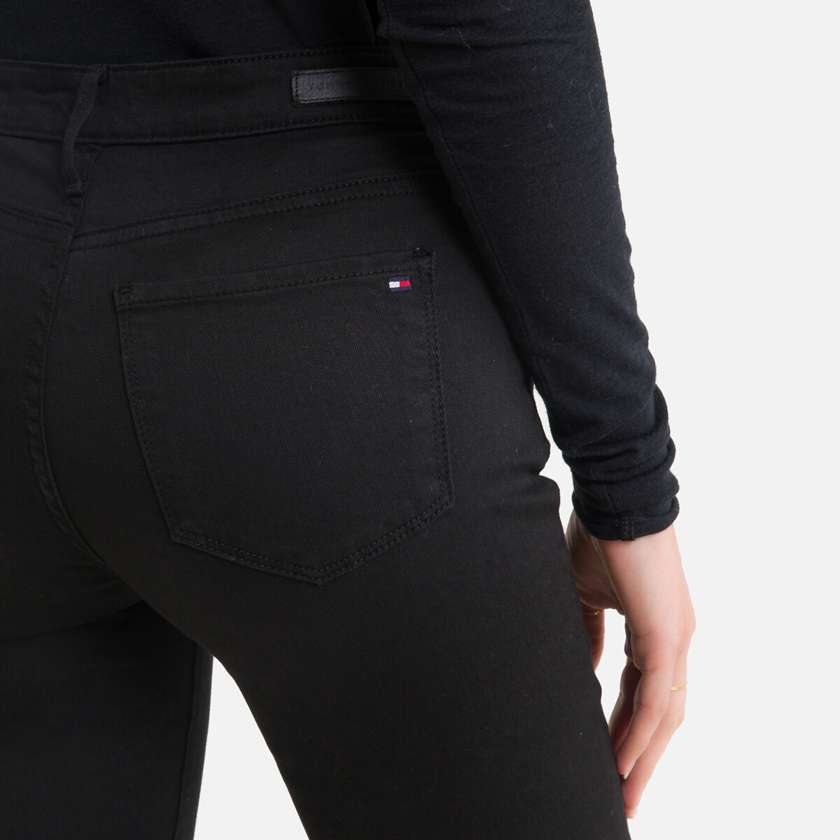 Slim Fit Jeans black, TOMMY HILFIGER