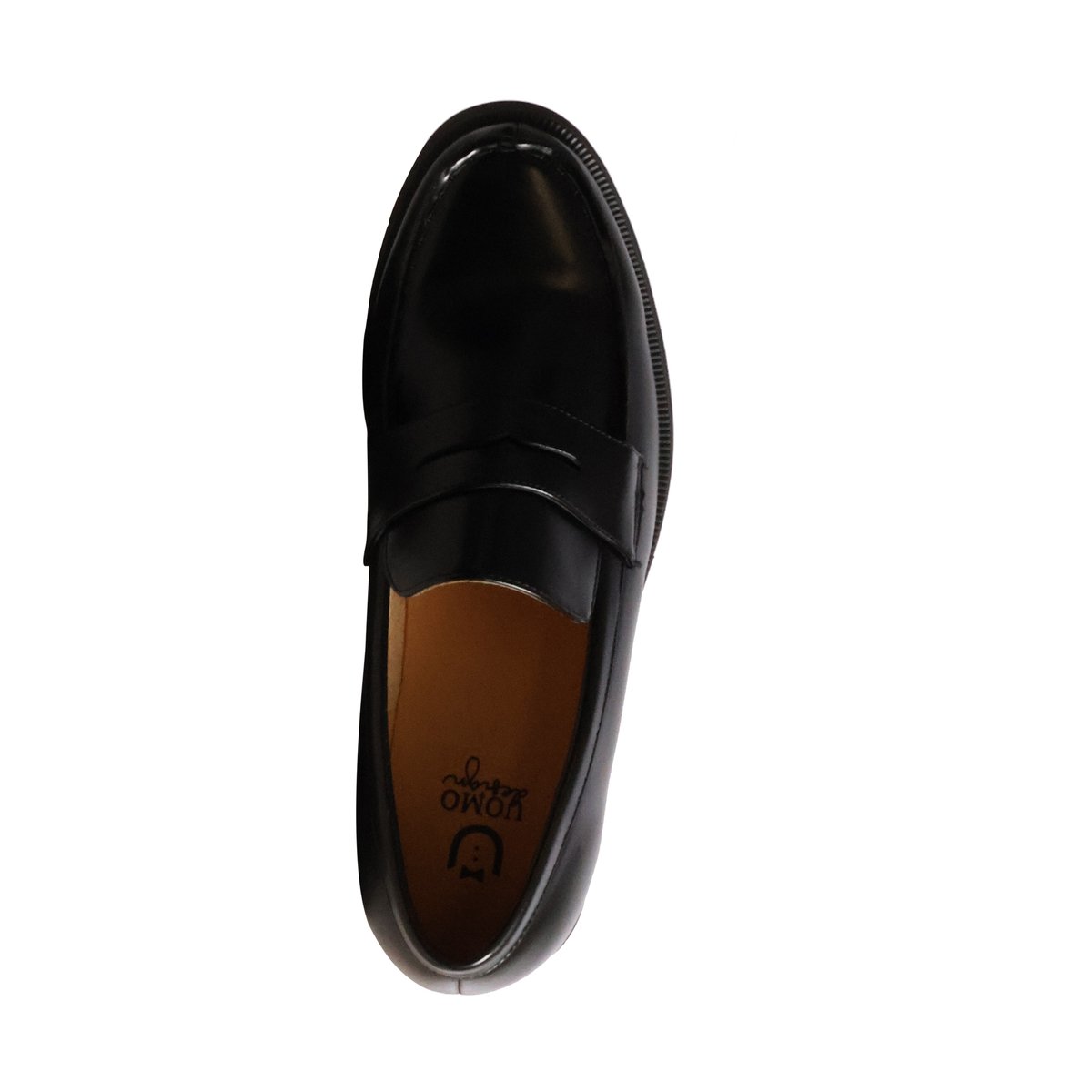 Mocassin Cuir noir, ENZO MARCONI