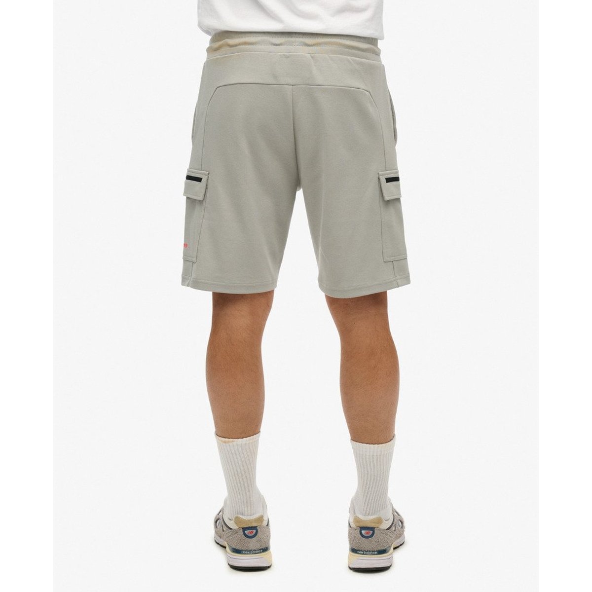 Short cargo Tech Logo fer ardoise, SUPERDRY