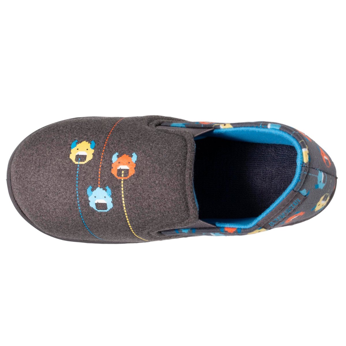 Chaussons Mocassins gris, ISOTONER
