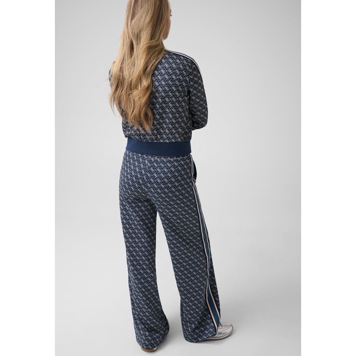 Pantalon De Survêtement Avec Logo 4G blau multi, GUESS