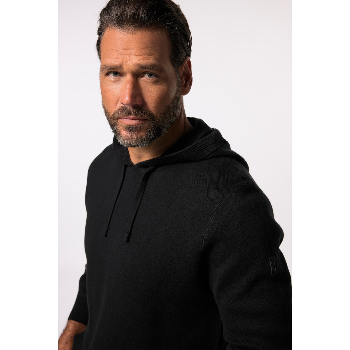 Pull en maille, FLEXNAMIC® noir, JP1880