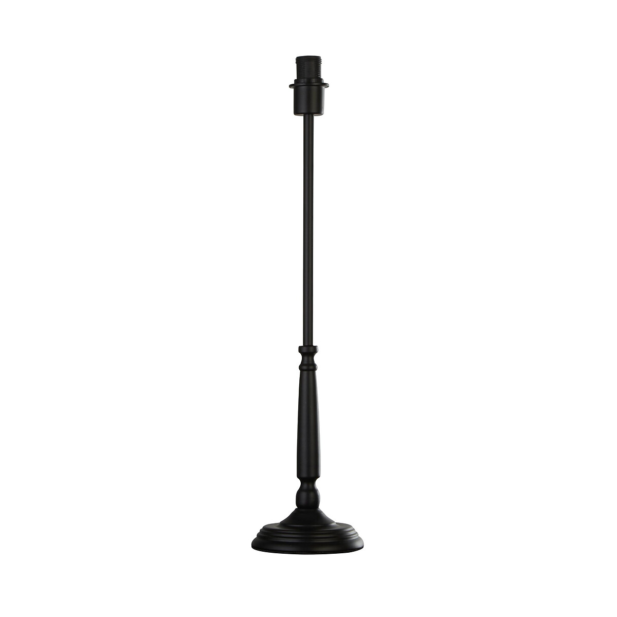 Eugene Candle Stick Table Lamp Base black, SO'HOME
