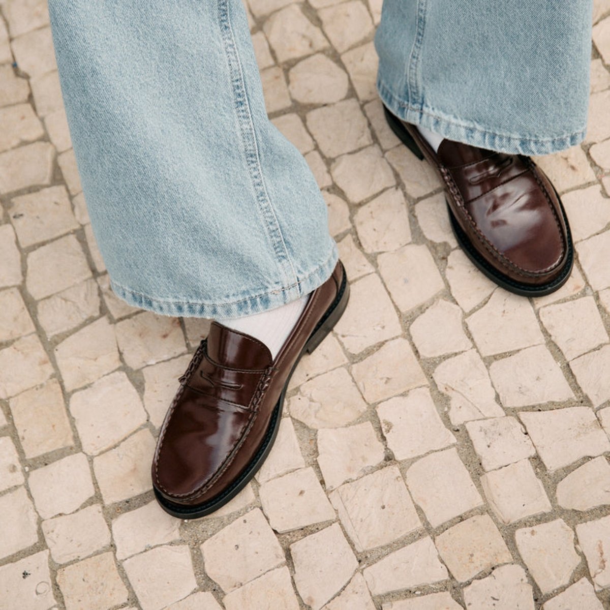 Mocassins, Braga bordeaux, ZETA