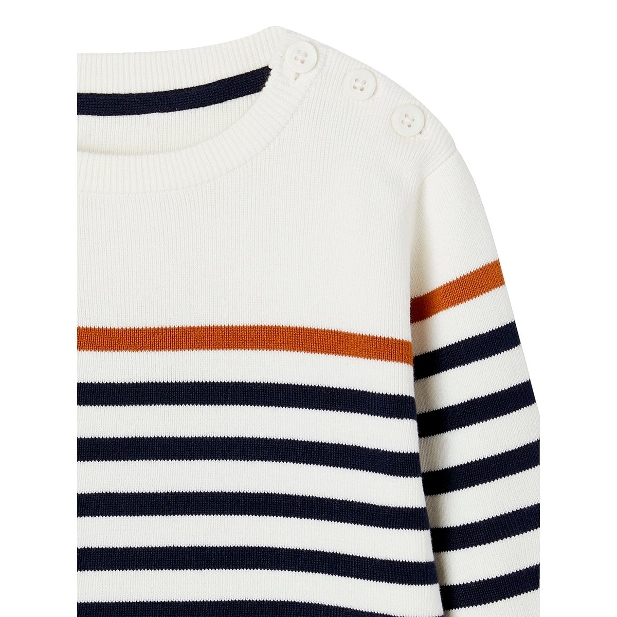 Pull marin écru, VERTBAUDET