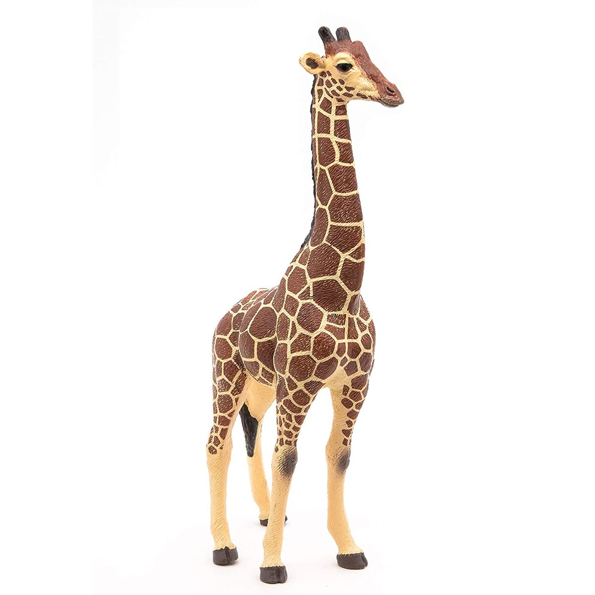 Figurine Girafe mâle marron, PAPO