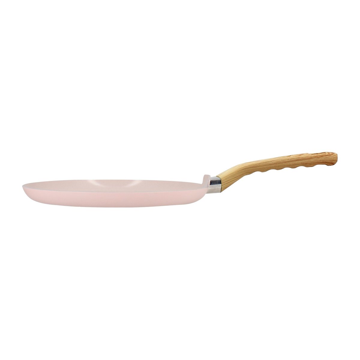 Crêpière en aluminium 26cm, COLORAMA rose, MENASTYL