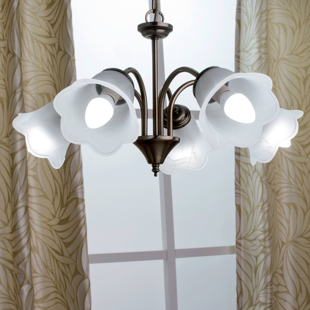 Ampoule LED opaque, LEXMAN blanc, LEXMAN