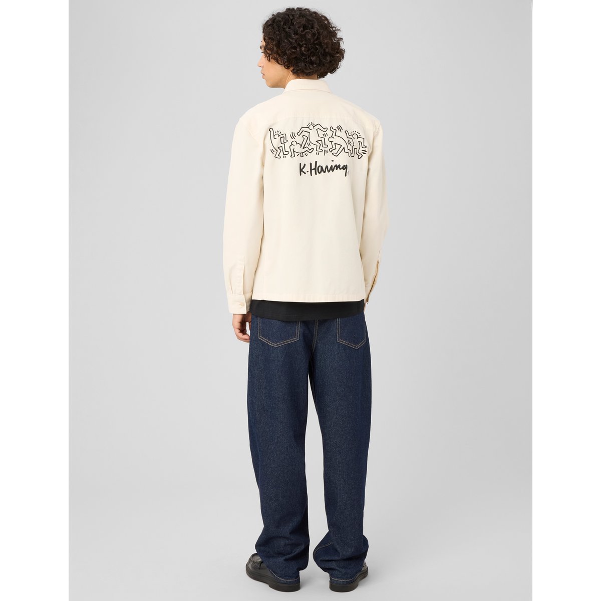 Chemise licence keith haring naturel, BZB