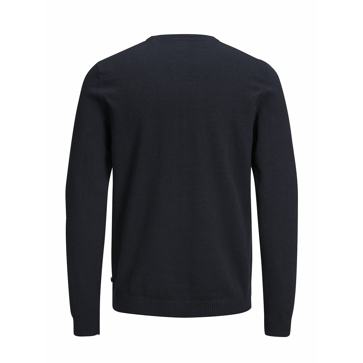 Pullover mit rundem Ausschnitt, Feinstrick marine, JACK & JONES