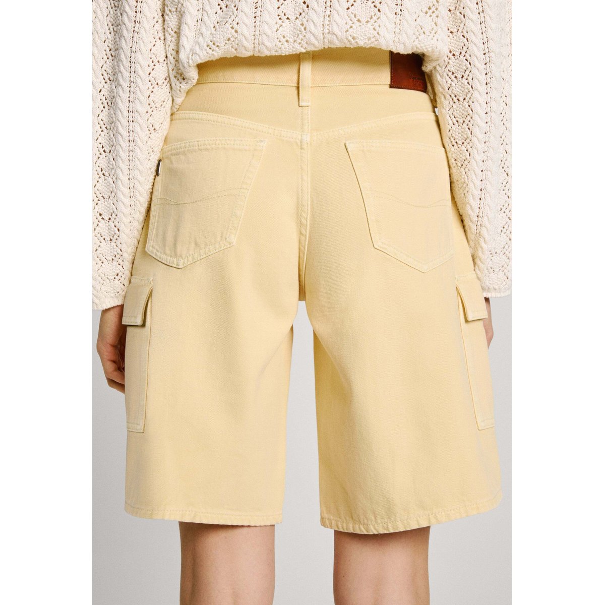 Bermuda Cargo À Coupe Décontractée cornouais jaune, PEPE JEANS