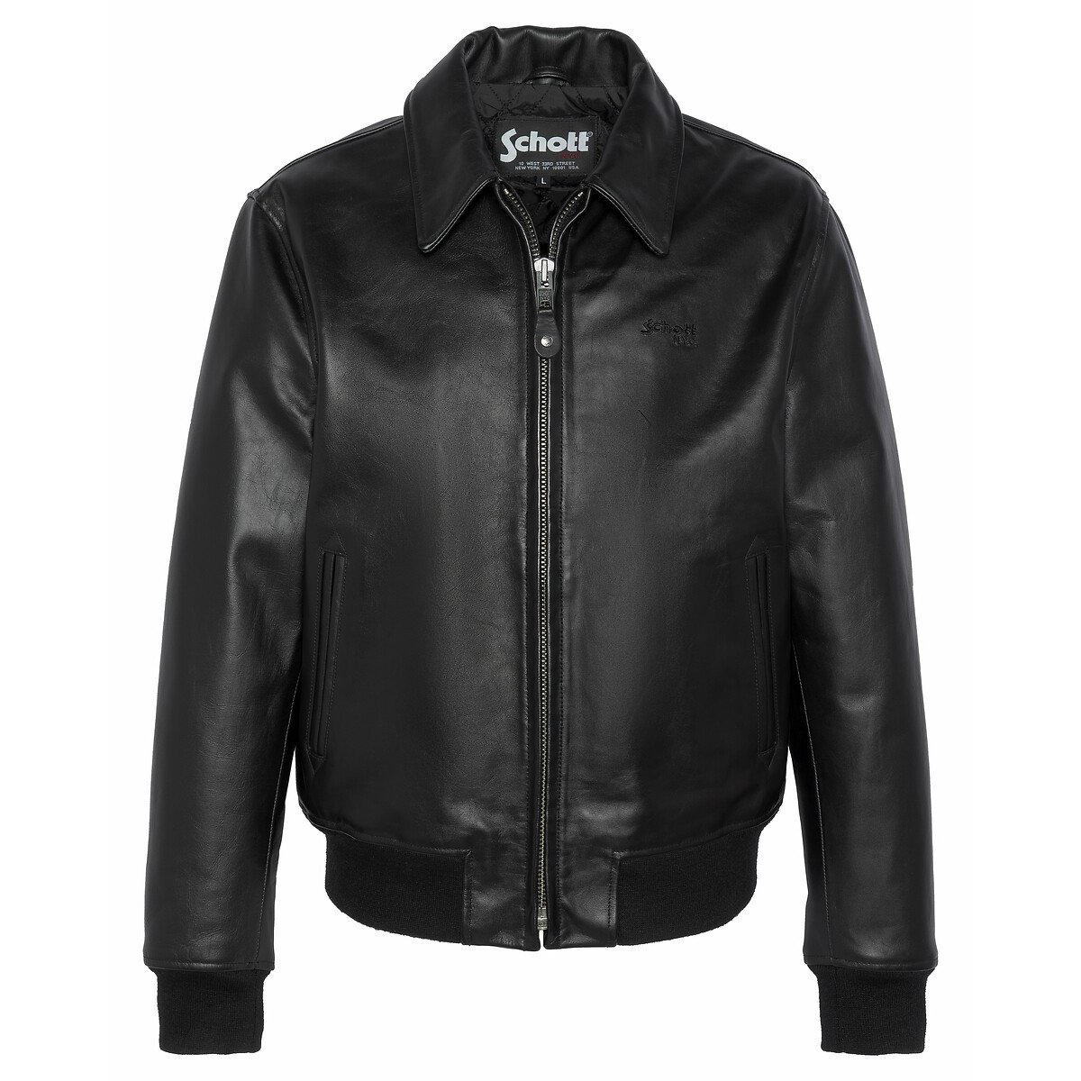 Mid-Season Short Jacket black, SCHOTT
