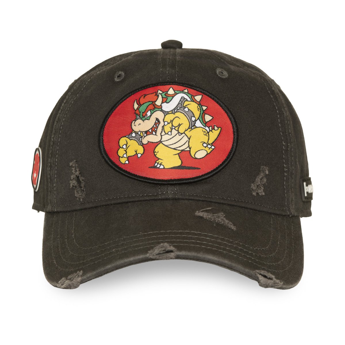 Casquette baseball Super Mario noir/rouge/jaune/vert, CAPSLAB