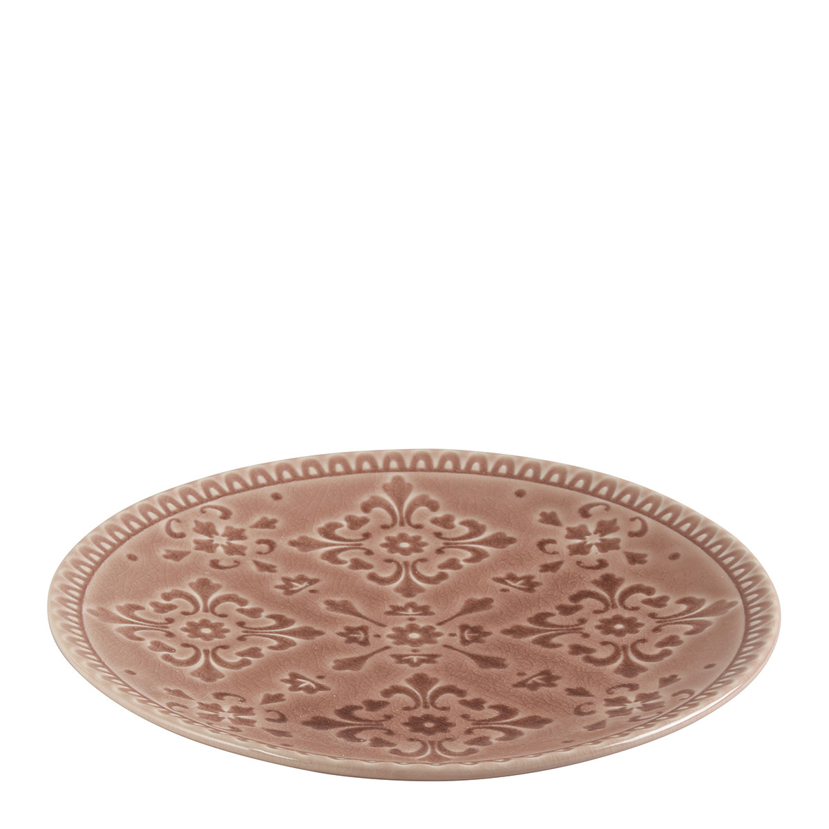 Set de 2 assiettes à dessert en porcelaine multicolore, MATHILDE M