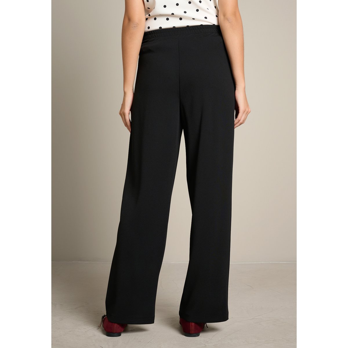 Pantalon droit noir, LOLALIZA