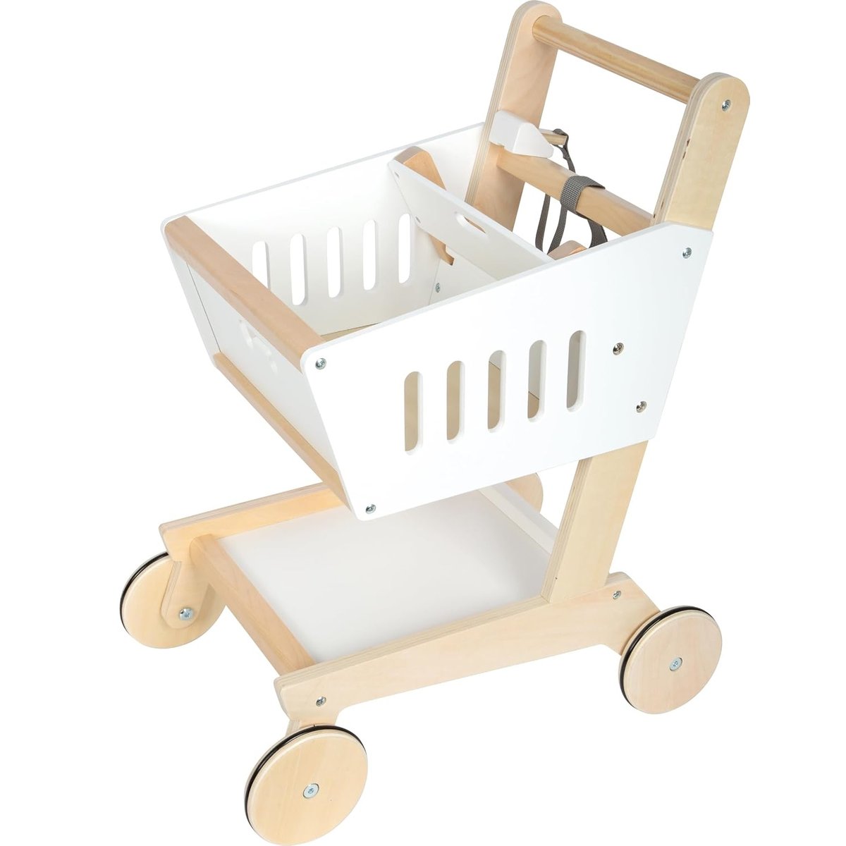 Caddie en bois FRESH blanc, SMALL FOOT COMPANY