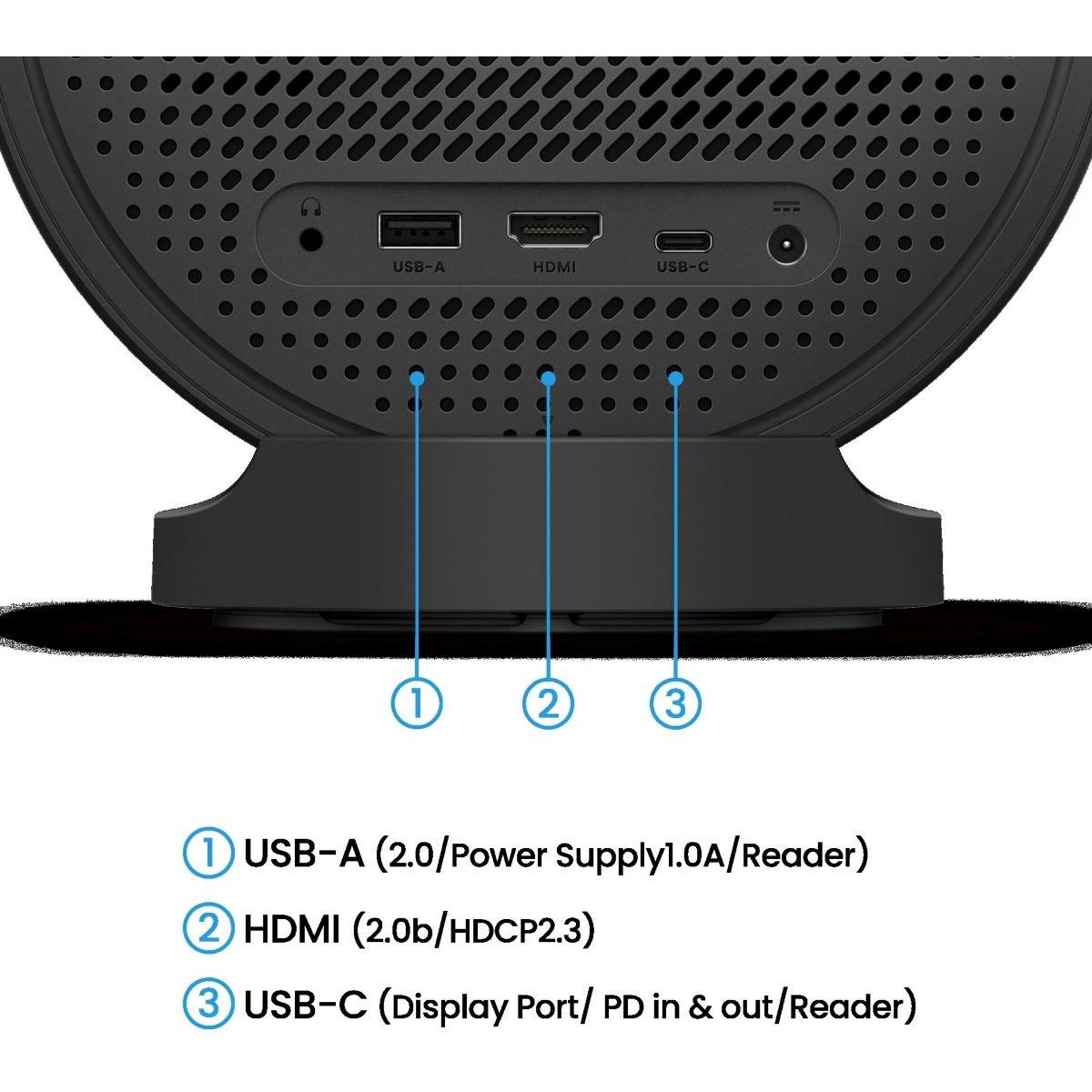 Vidéoprojecteur portable GV50P LAZER noir, BENQ
