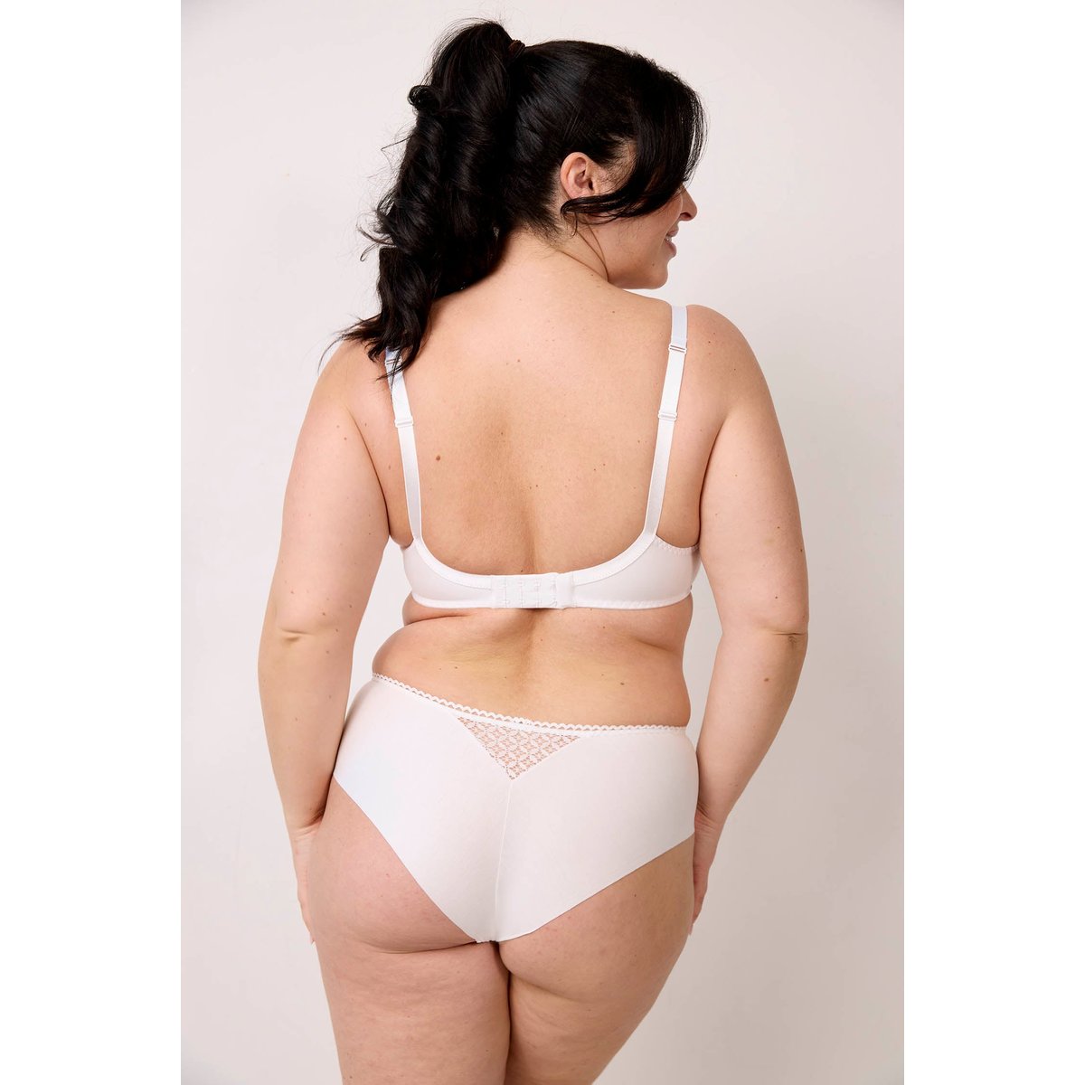 Shorty en dentelle MEMORIES blanc, MAISON LEJABY