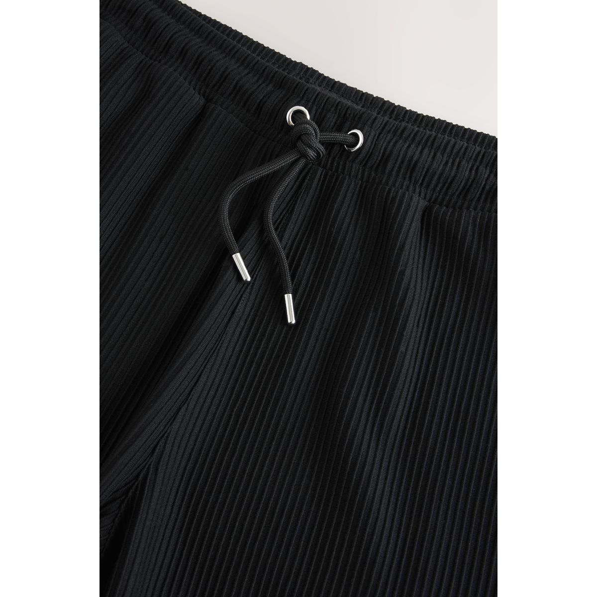 Short en jersey texturé à rayures noir, NEXT