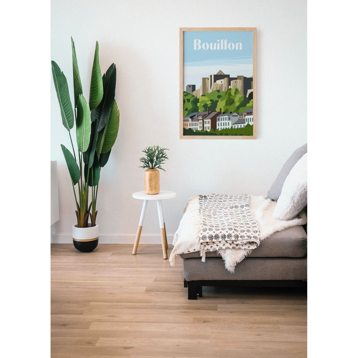 Affiche ville Bouillon blanc, L'AFFICHERIE