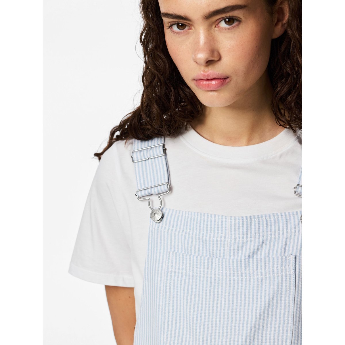 Salopette cashmere blue, PIECES