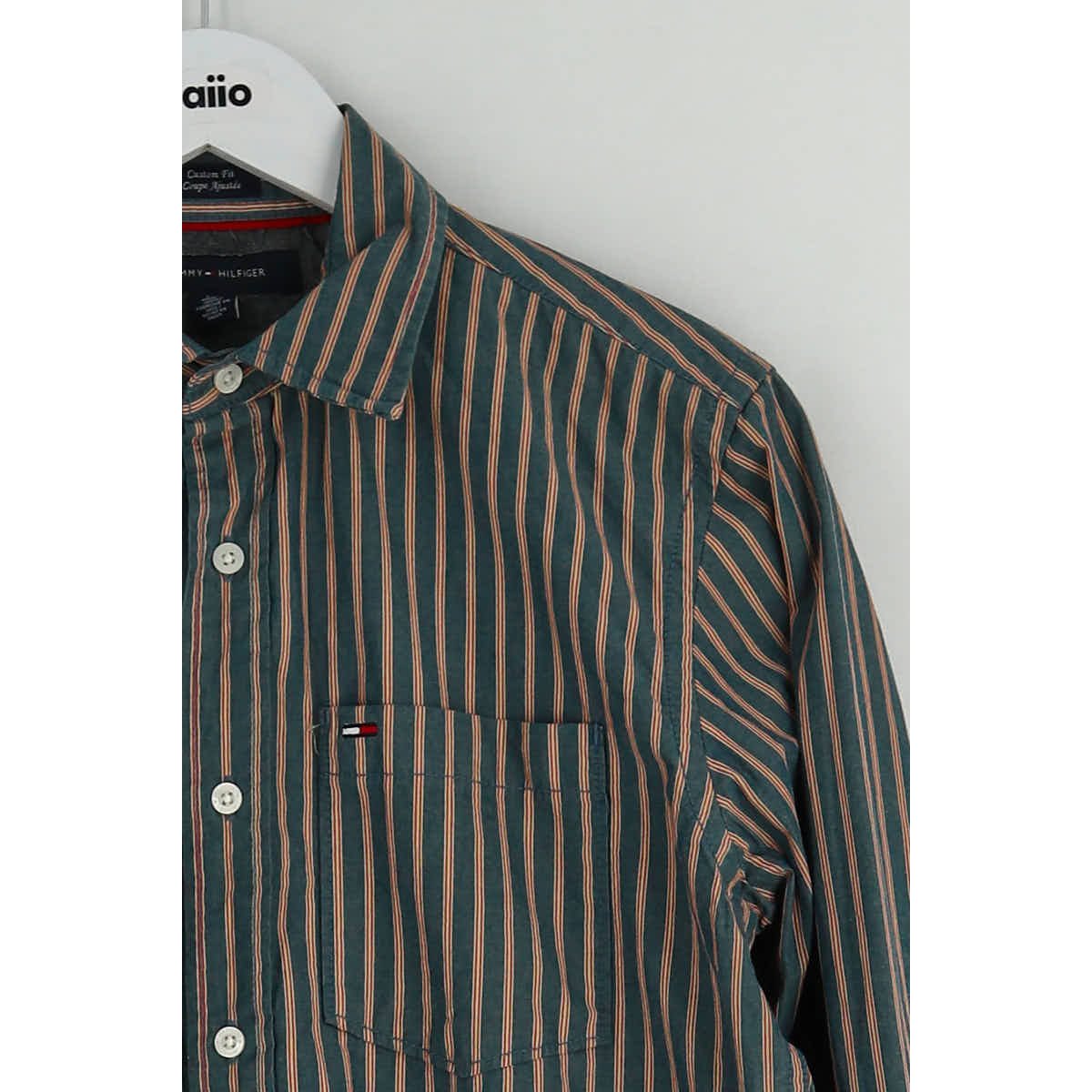 Chemise - Très Bon État vert, TOMMY HILFIGER