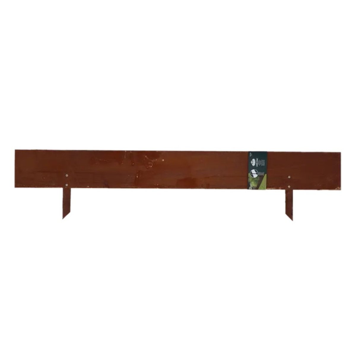 Bordure jardin acier rouillé 105x22cm couleur unique, ESSCHERT DESIGN
