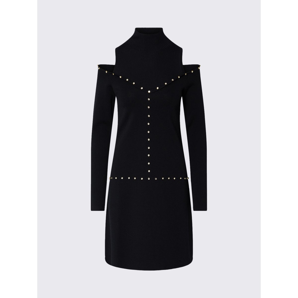 Robe courte en maille noir, LIU JO