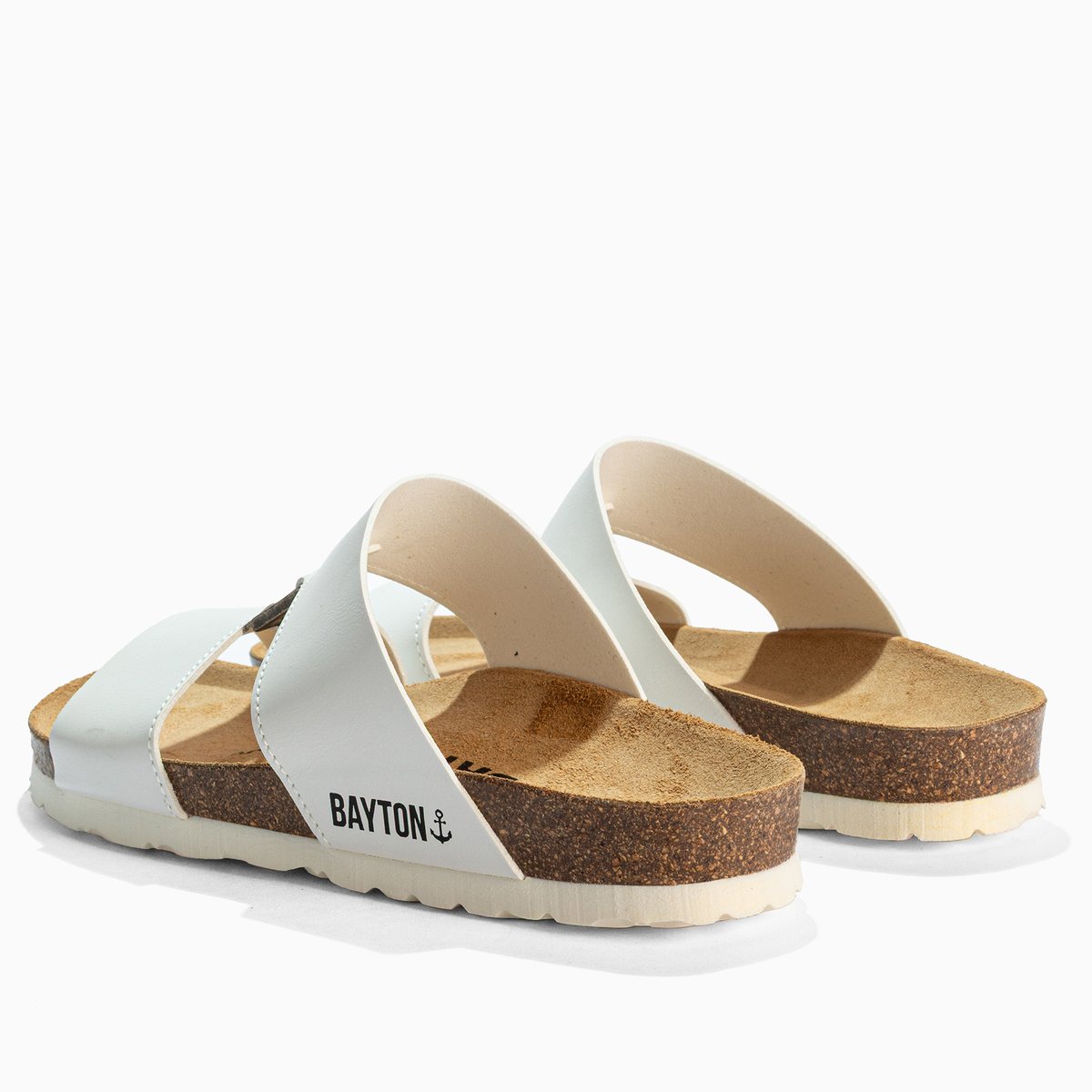Sandales NAVIA blanc, BAYTON