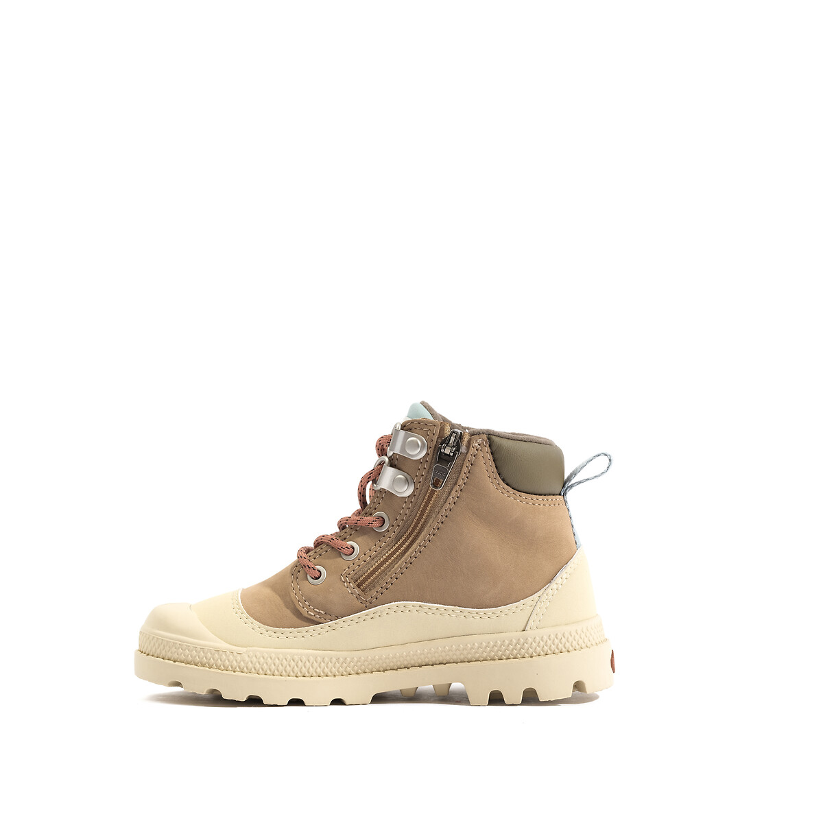 Bottines Pampa Hi Cuff HKR beige rosé, PALLADIUM