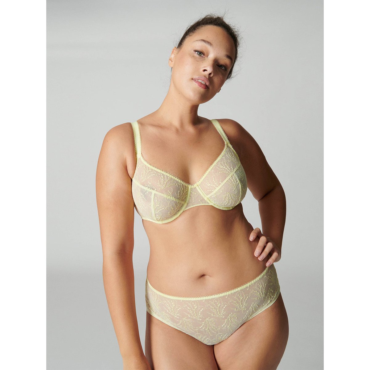 Soutien-gorge emboitant, OPALINE jaune, SIMONE PERELE