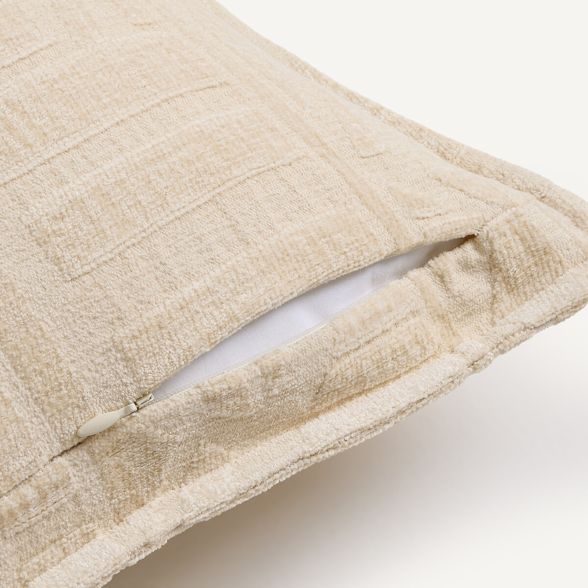 Hesper Jacquard Chenille Cushion Cover ecru , AM.PM