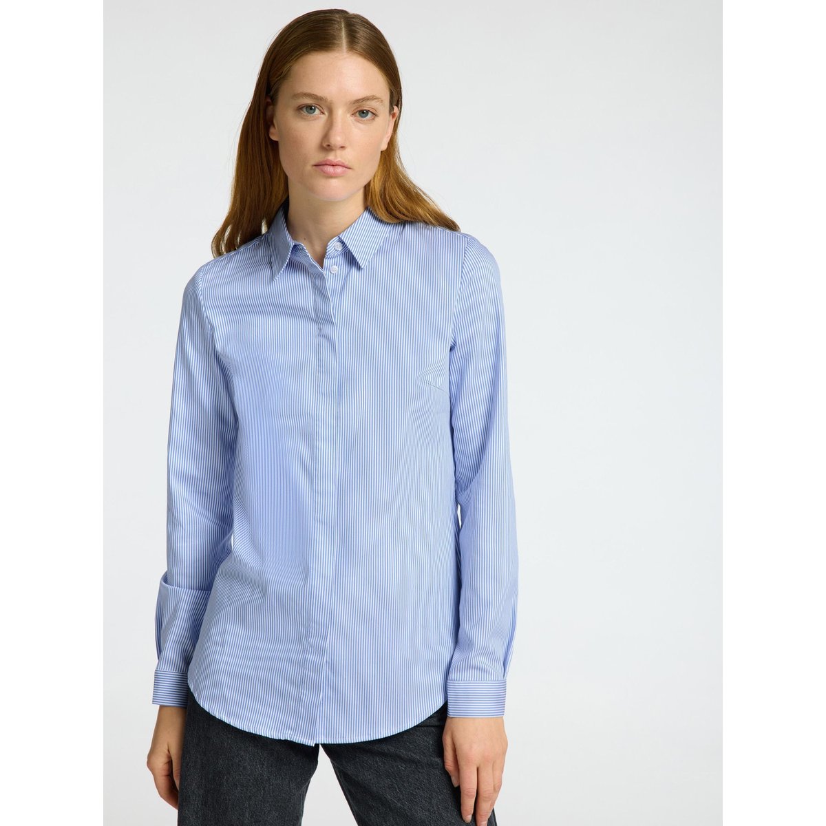 T-Shirt À Rayures bright white, SELECTED