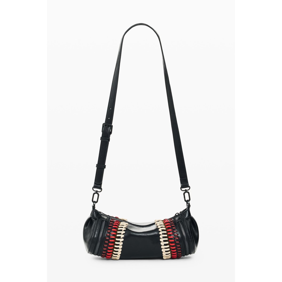 Sac matelassé moyen noir, DESIGUAL