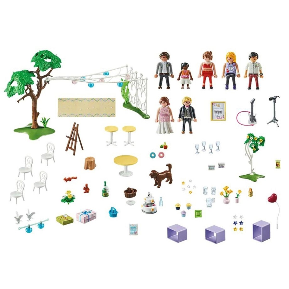 City Life Cérémonie de mariage multicolore, PLAYMOBIL