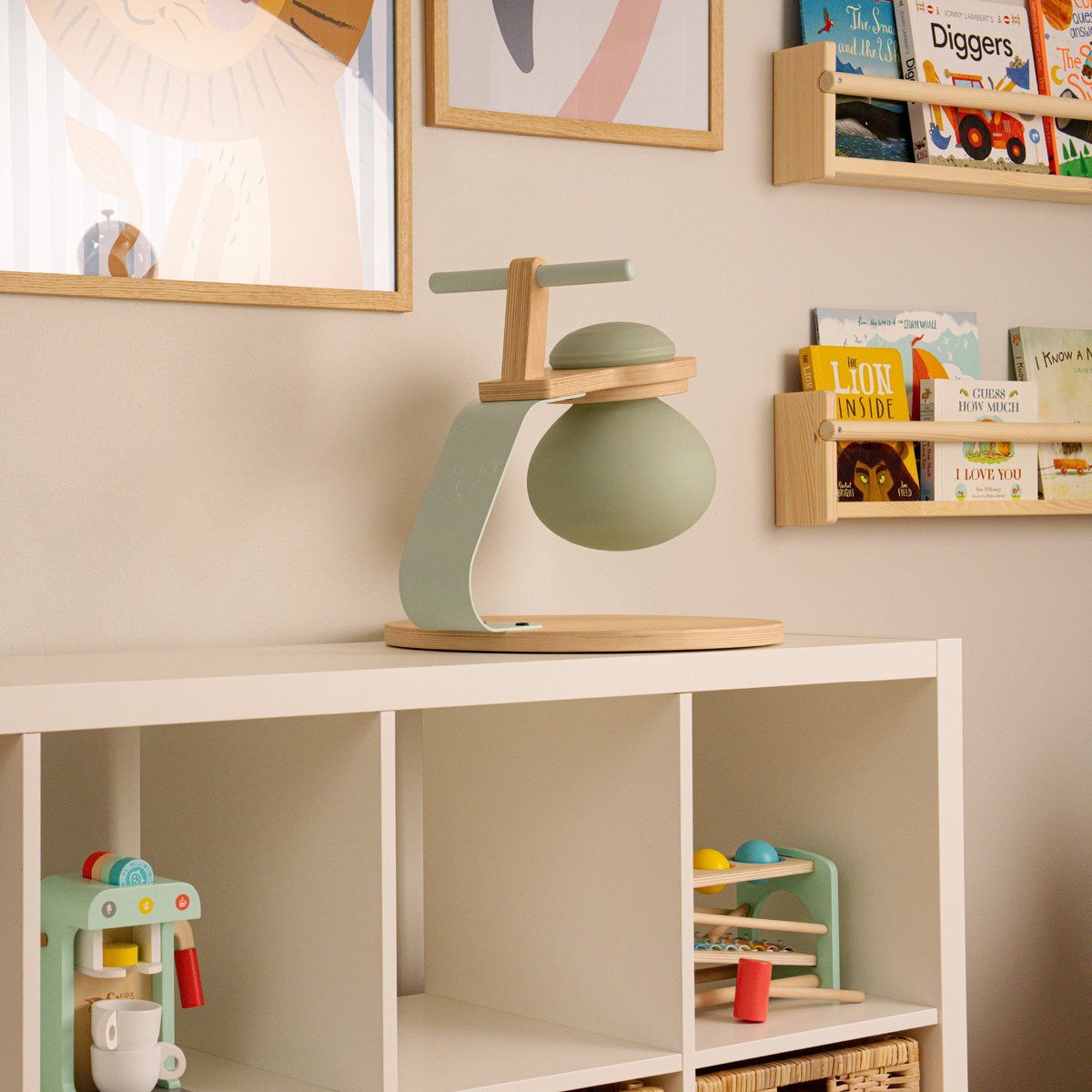 Ballon sauteur marron-vert, ACTIVE TOTS
