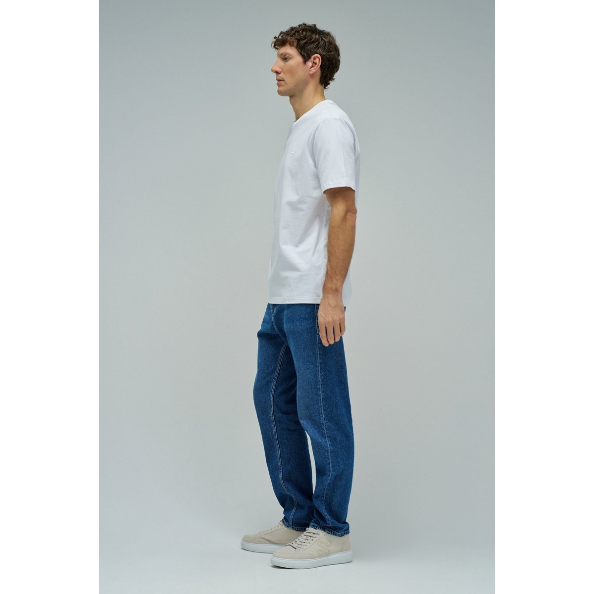 T-SHIRT AVEC BRANDING blanc, SALSA JEANS