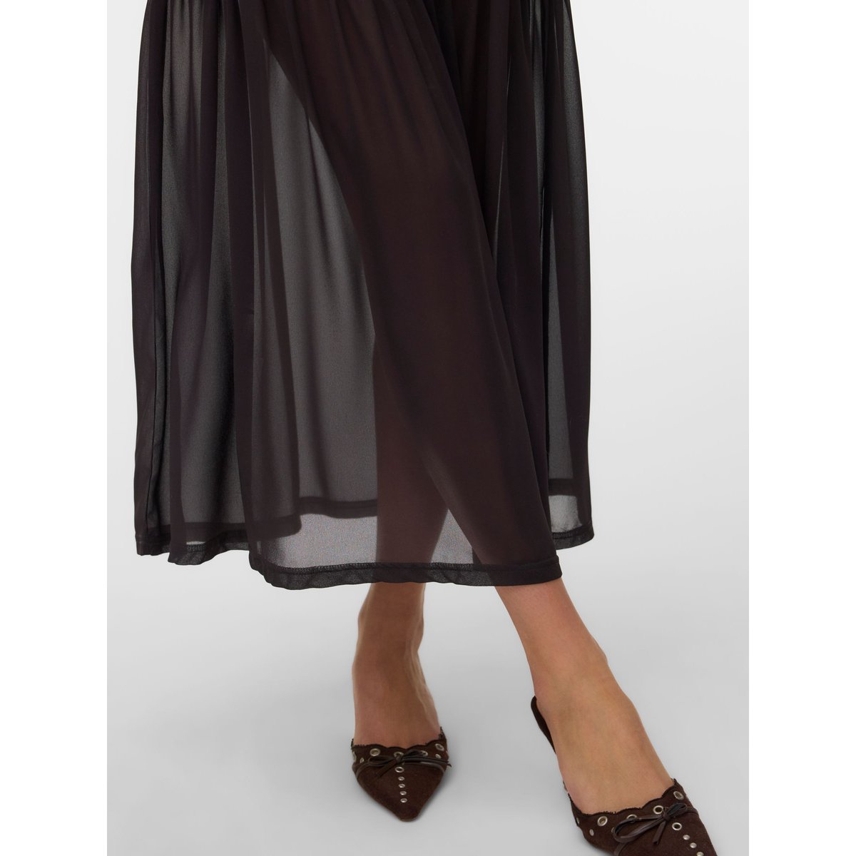 Robe marron - chocolate torte, VERO MODA