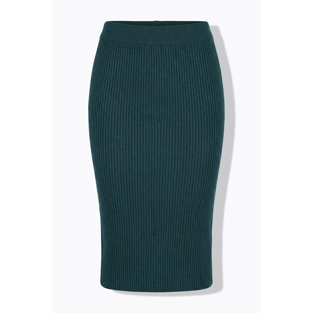 Jupe en maille, longueur midi vert foncé, STUDIO UNTOLD