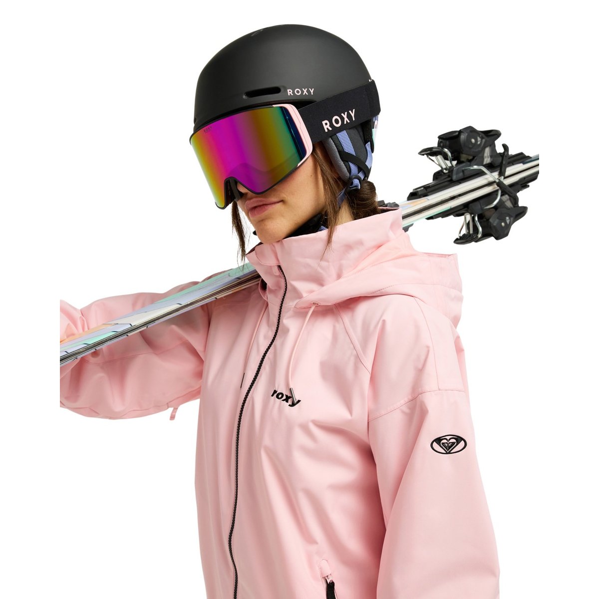 Masque de ski/snowboard STORM MG. multi black rose/clux ml pink s3, ROXY