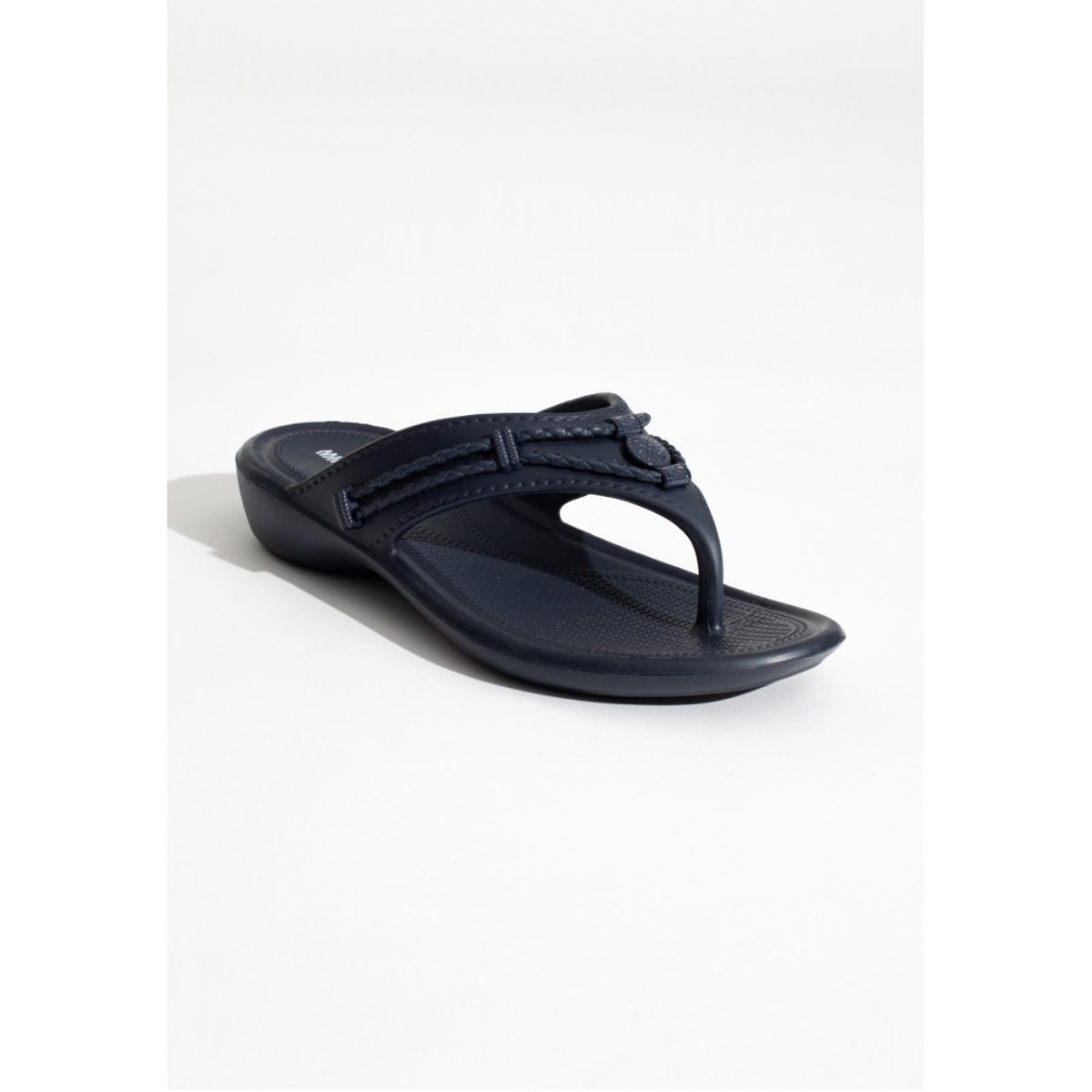 Tongs SILVERTHORNE PRISM bleu nuit, MINNETONKA