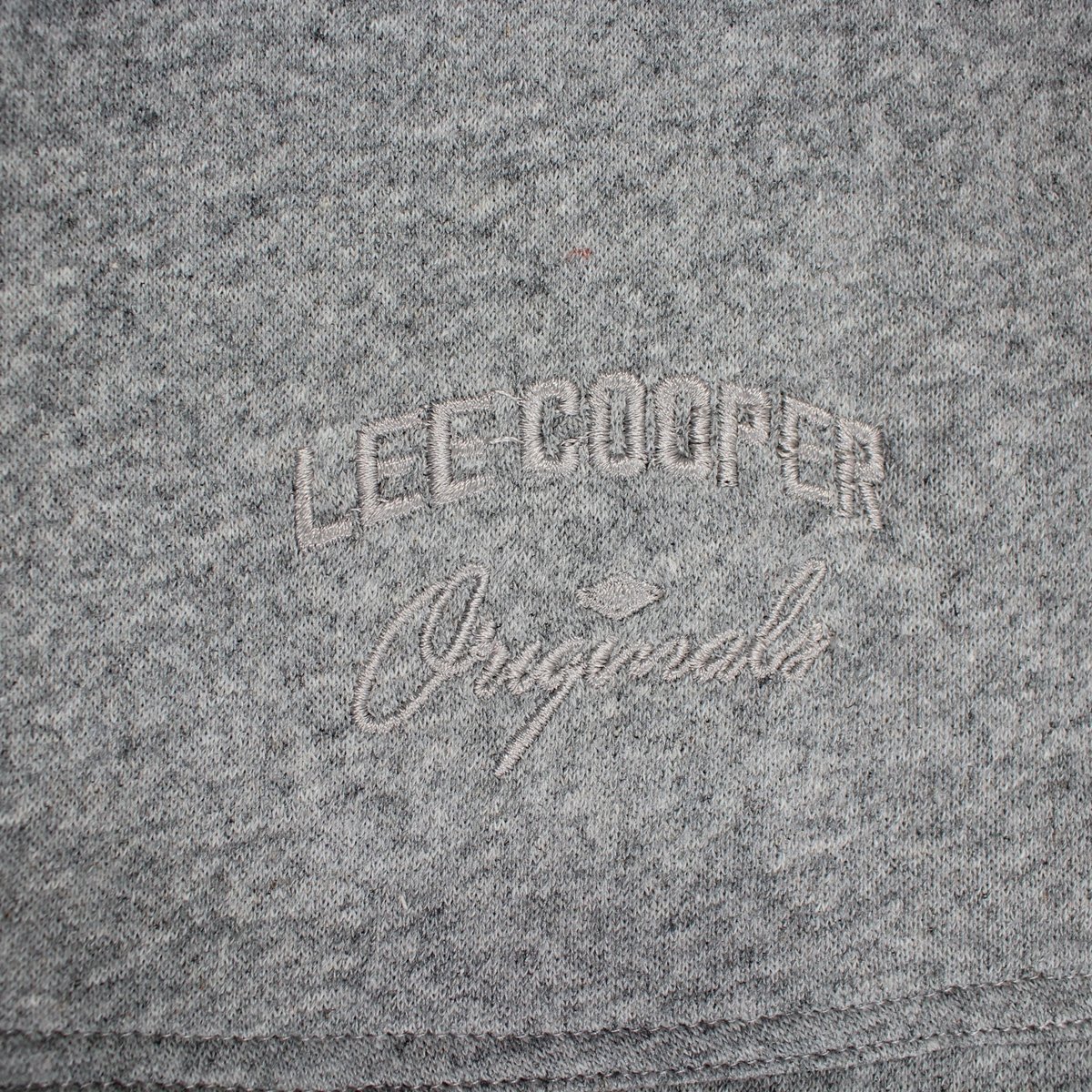 Pantalon de jogging à cordon de serrage, coupe droite et bas resserrés SPORTY gris, LEE COOPER