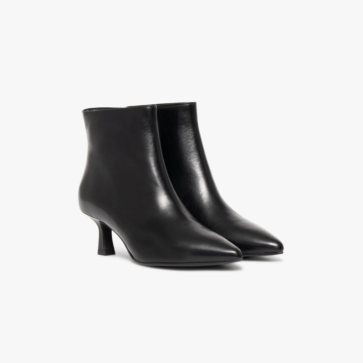 Boots À Talon en cuir JILLA noir, BOCAGE