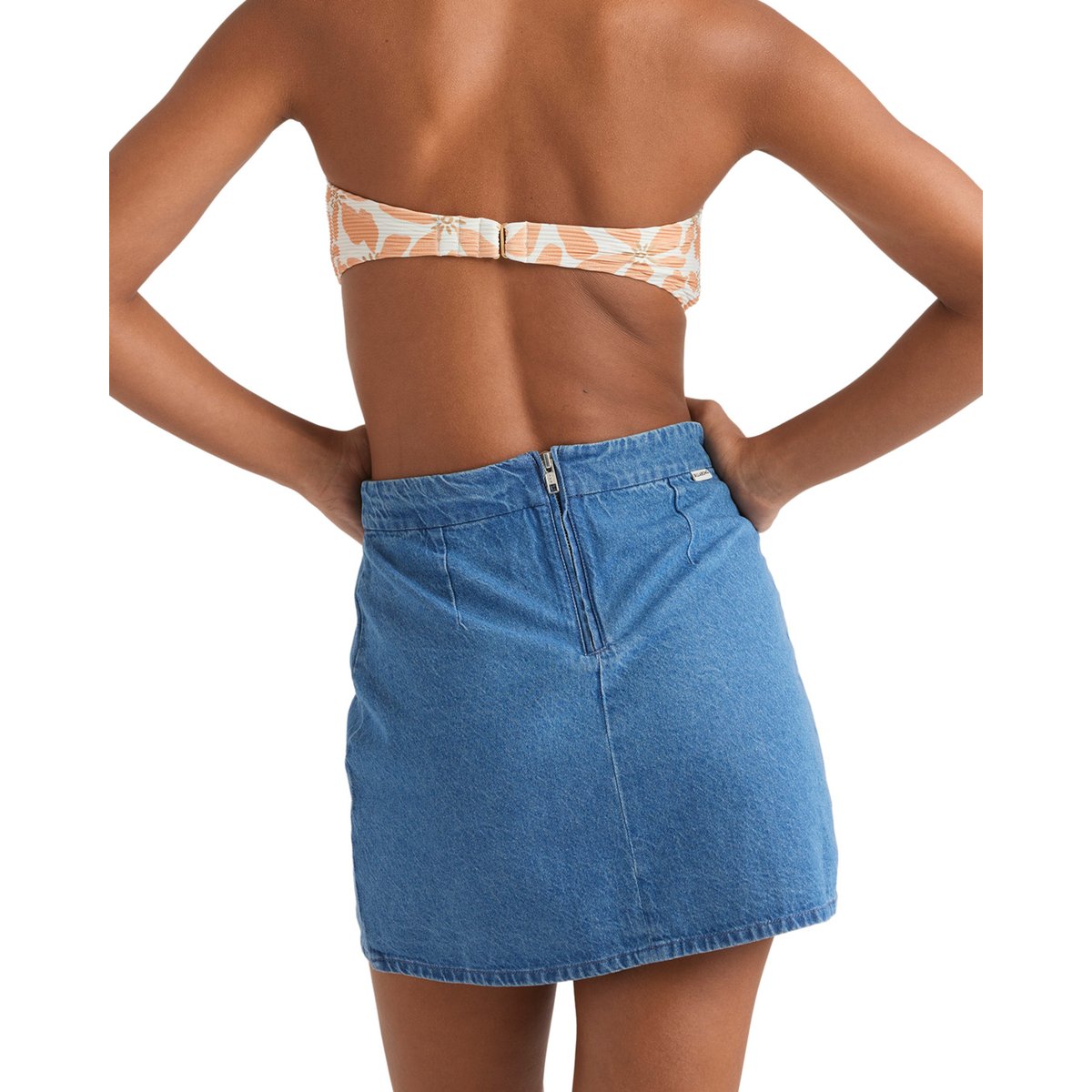 Jupe en jean WAVE WASHED bleu salt washed, BILLABONG
