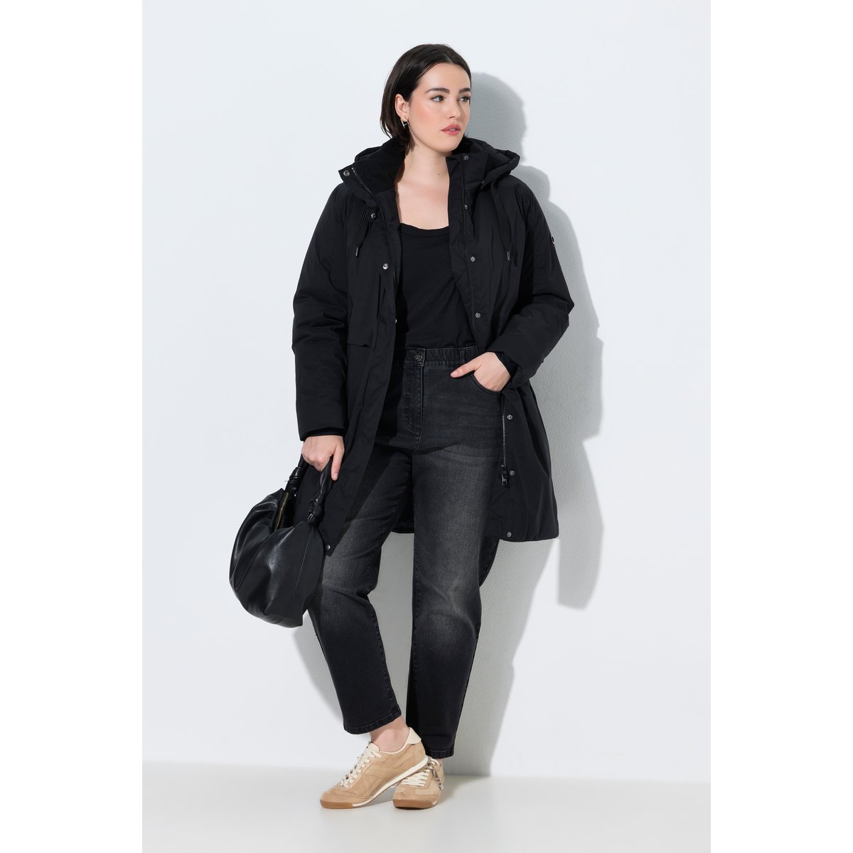 Parka technique HYPRAR noir, ULLA POPKEN